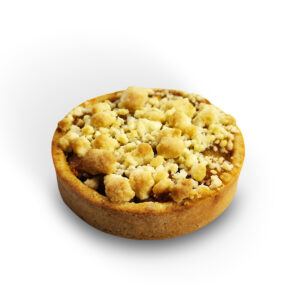 Gourmet apple crumble