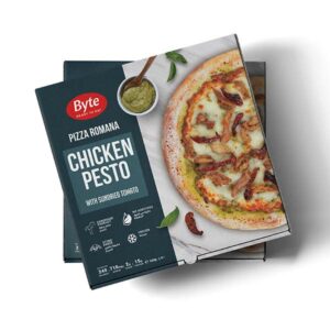 Romana Chicken Pesto Pizza (Forzen)